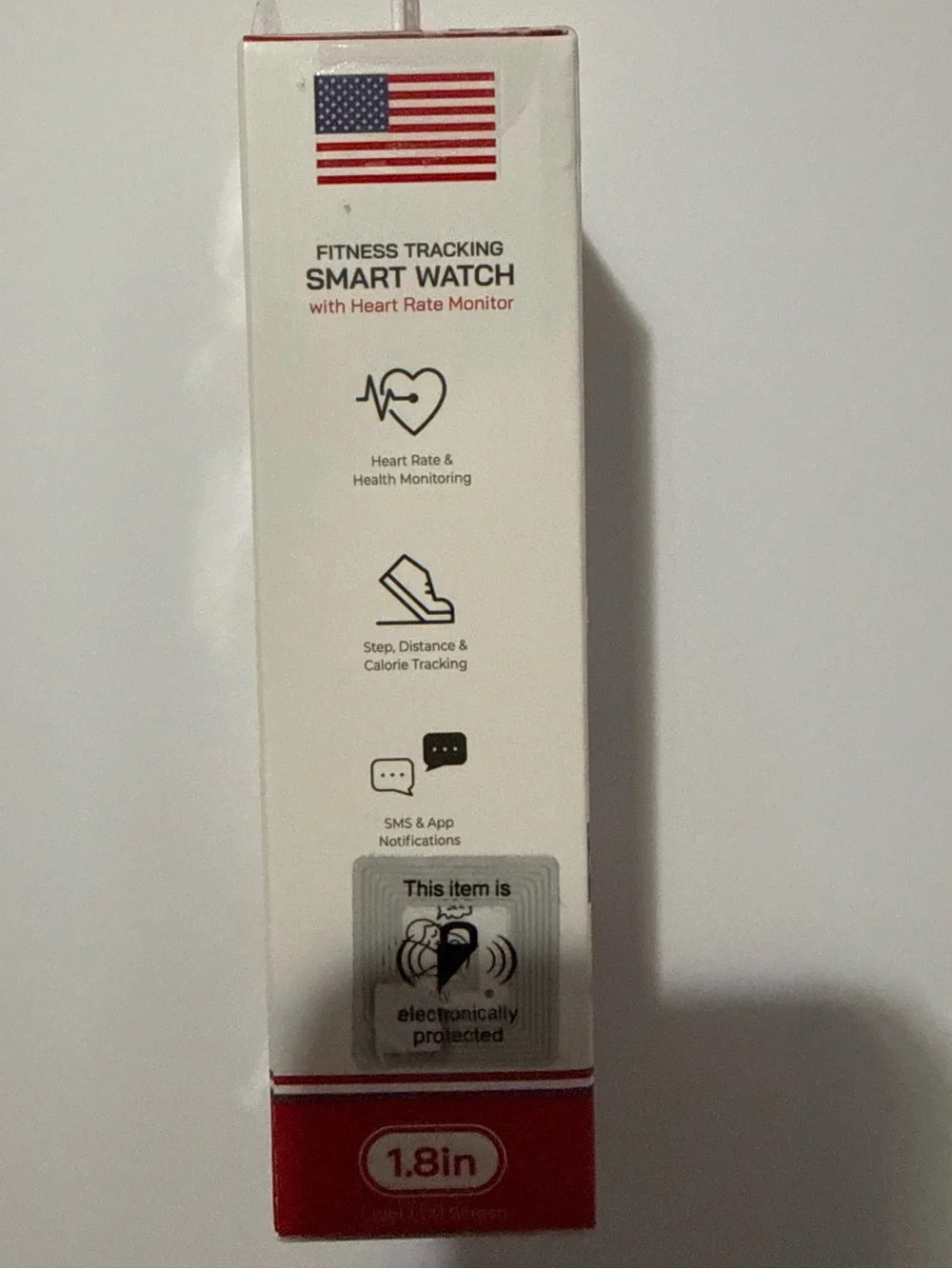 Fitness Tracking Smart Watch with Heart Rate Monitor